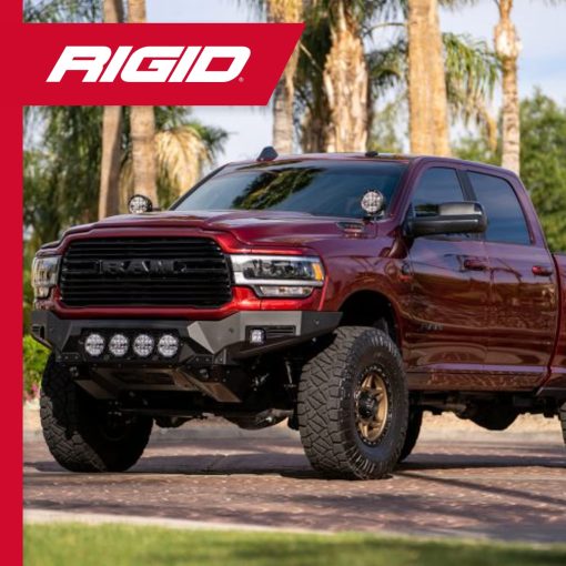 Kit de luces LED Rigid Industries - A-Pillar de 6 pulgadas de la serie 360 - Compatible con Dodge RAM 2500/3500 y RAM 2500/3500 Full Size 2019-Presente (46720) - Imagen 4