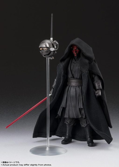 S.H. Figuarts Darth Mall (Star Wars: La Amenaza Fantasma) Aprox. 5.9 pulgadas (150 mm), PVC, ABS y Tela, Figura de Accion Pintada - Imagen 3