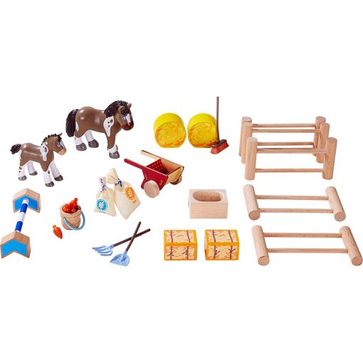 Establo de Equitacion Happy Horse Little Friends de HABA - Imagen 2