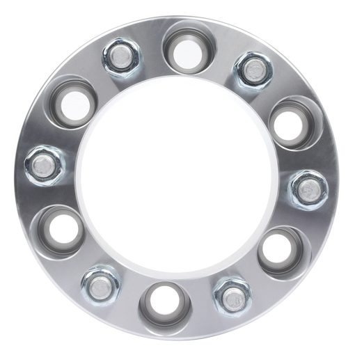 ECCPP (2 Pares) Separadores de Rueda de 6 Birlos de 3" 6x5.5 a 6x5.5 12x1.5 108mm Plateado Compatible con Toyota TUNDRA 2000-2006 e Isuzu Trooper 1992-2002 - Imagen 8