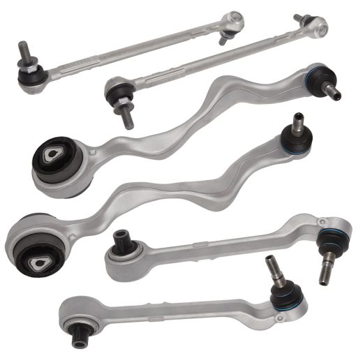 Kit de Suspension TUCAREST de 6 Piezas (K620127 K620128 K620129 K620130 K750002 K750003) Brazo de Control Inferior Frontal y Enlace de Barra Estabilizadora Compatible con BM-W 08-13 128i 135i / 07-13 328i 335i / 09-11 335d