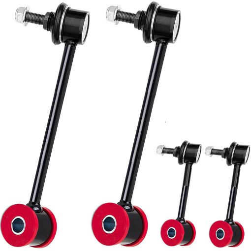 Suspension Dudes 4PC Front Rear Sway Bar Links para Jeep Wrangler 2007-2018