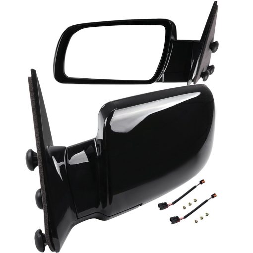 Espejos laterales SCITOO Un par de espejos compatibles con Chevy C1500 C2500 C3500 1988-1999 para Chevy K1500 K2500 K3500 1995-2000 para Chevy Tahoe Plegable manual 15036360 - Imagen 9