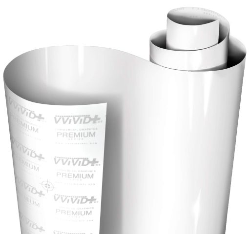 Pelicula de Vinilo para Envolver Coches VViViD+ Ultra Gloss Premium (10ft x 5ft, Blanco Brillante)