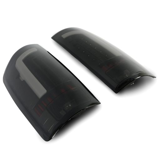 HECASA Conjunto de Luces Traseras LED Compatibles con Dodge Ram 1500 2500 3500 2002-2006 Barra de Tubo LED Lampara de Freno Trasera de Señal de Vuelta Faros Traseros Lente Ahumado Carcasa Negra Izquierda y Derecha - Imagen 9