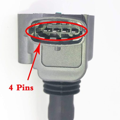 Conjunto de 6 Bobinas de Encendido Compatible Con MASERATI QUATTROPORTE VI 3.0 S Q4 GHIBLI III 3.0 S Q4 LEVANTE 3.0 D/S Q4 2013- Reemplaza OEM 288233 77430002 IC05104 R1720C00101 0986221138 (6) - Imagen 3
