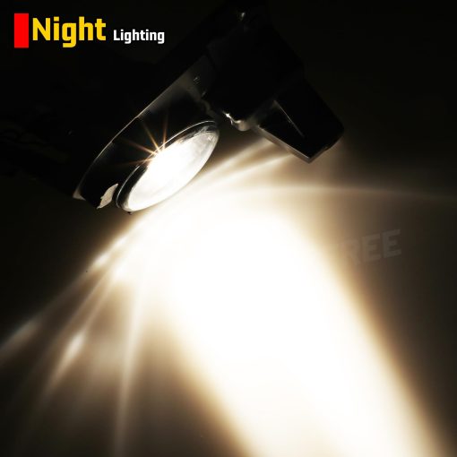 Luces de niebla AUTOFREE compatibles con Ford Explorer 2011-2015, Kits de luces de niebla y spot de conduccion 1 par (Lente transparente) - Imagen 6