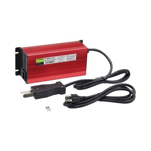 Cargador de bateria de 36 Voltios 13 AMP, Compatible con Club Car, EZGO & Yamaha para Carritos de Golf de 36 Voltios con Enchufe de Pata de Gallo - Imagen 2