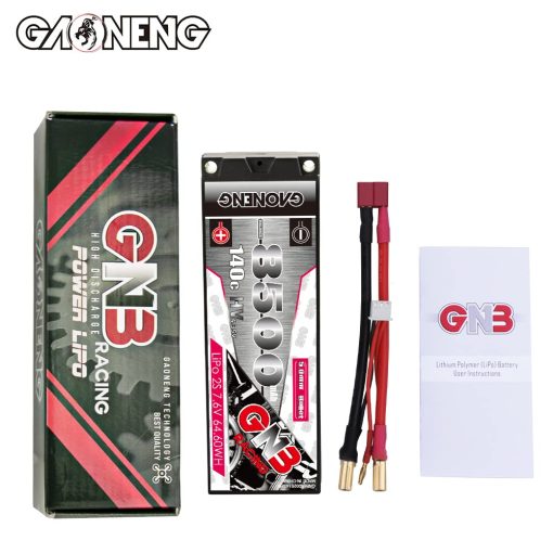 Bateria de Lipo GAONENG GNB 7.4V 2S 140C 8500mAh con Estuche Rigido y Conector de Estilo Dean para Modelos Hobby RC Dispositivos Electricos RC Serpent 4 X 4 Fuera de Carretera y en Carretera Coche RC - Imagen 6