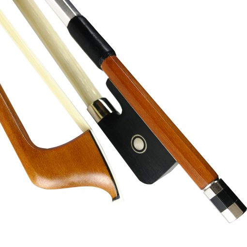 Arco de Violin Viola Cello WinsterBow Brazilwood con Frog de ebano Tamano Completo con Crin Natural (Arco para Cello 1/2)
