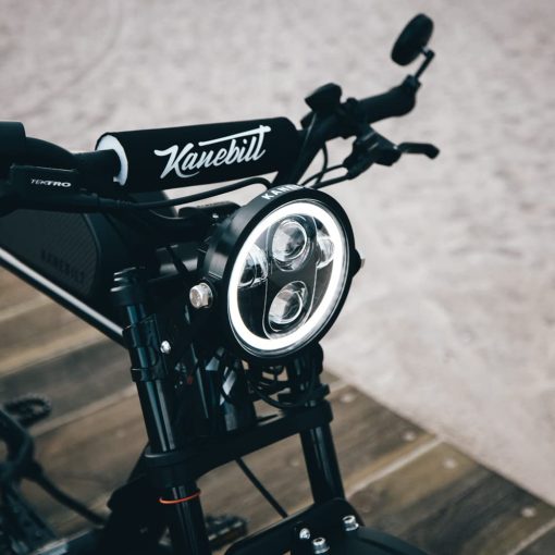 Kit de Faros LED KANEBILT Super73 con LED Osram 6000K y Mayor Salida de Haz - Faro Delantero Universal para S2, R, RX, Z Miami o ZX con 3 Opciones de Interruptor (Halo DRL) - Imagen 4