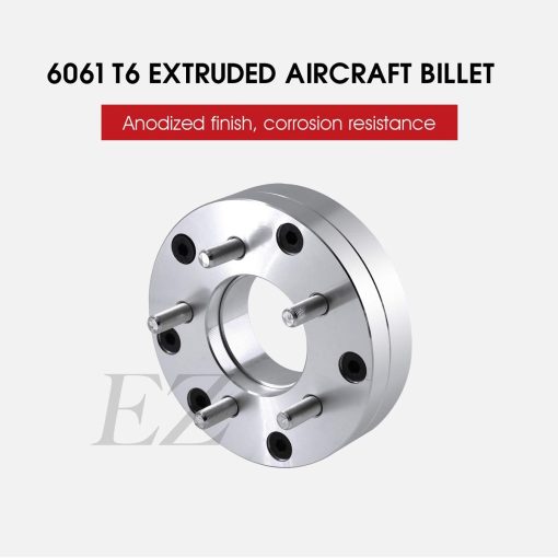 2 Adaptadores de Rueda Billet EZAccessory 6x135 a 5x135 para Ford 6 Birlos F150 y Rines de Montaje de 5 Birlos F150 97-03 - Imagen 5
