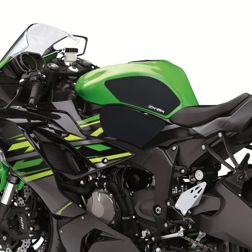 Protector de tanque de combustible lateral para Kawasaki Ninja ZX-6R / ZX-636 ZX6R ZX636 2013-2023 Accesorios de Motocicleta Pegatina de Protector de Tanque Calcomanias Adhesivas de Goma de Rodilla de Gas Tanque Pad - Imagen 2