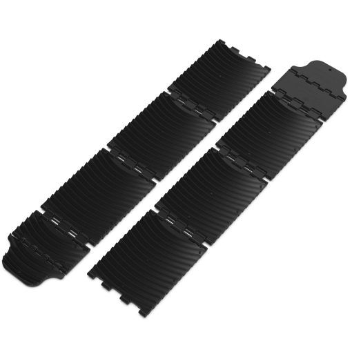 Tablas de traccion GoTreads Regular - Par de tapetes de traccion plegables y compactos para acampar, todoterreno y nivelar vehiculos - Negro - Imagen 2