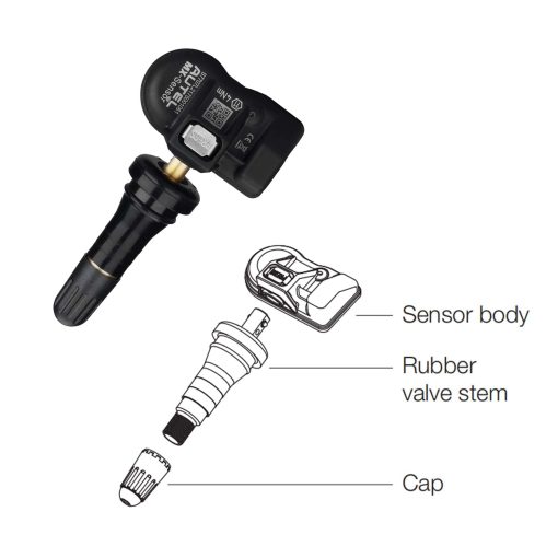 Autel MaxiTPMS MX Sensor Sensor programable de TPMS para la Presion de Neumaticos 2 en 1 (315MHz + 433MHz) Presion en OE-Nivel (4 unidades, valvulas de goma) Programado por TS508 TS408 TS508WF TS608 MS906TS ITS600 MS906PRO-TS - Imagen 8