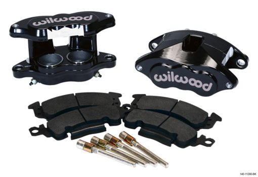 Kit de Pinza de Freno Delantero Wilwood 140-11290-BK (D52 / Big GM Negra Recubierta en Polvo), Negro