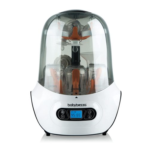 Esterilizador y Secador de Biberones Baby Brezza ?? Esterilizacion con Vapor Electrico - Ajuste Universal - Chupones, Botellas de Vidrio, Plastico y para Recien Nacidos