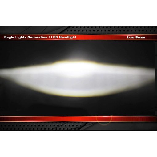 Faros LED Eagle Lights 8700C de 7" para Harley Davidson e Indian Motorcycles - Generacion I/Kit Cromado/Sin Accesorios de Instalacion - Imagen 7