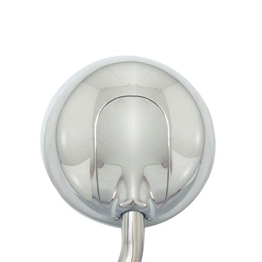 Espejo de capo de acero inoxidable de reemplazo para lado del conductor, Compatible con Kenworth T680 Peterbilt 579 587 - Imagen 4