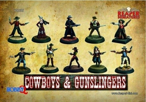 Reaper Miniatures: Cowboys & Gunslingers