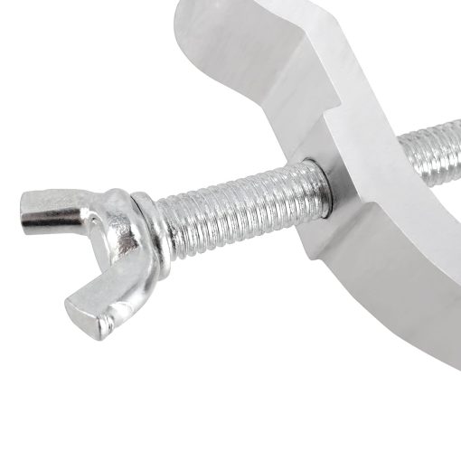 PINGEUI 10 Pack Abrazadera de Luz de Escenario, Abrazadera de Truss de Aleacion de Aluminio, Gancho de Abrazadera de Luz de Escenario para Luces de DJ, Luces Par, Luces de Foco, Apto para Tuberia de 1.18-2 Pulgadas de Diametro Exterior, Carga Maxima 44 lbs - Imagen 3