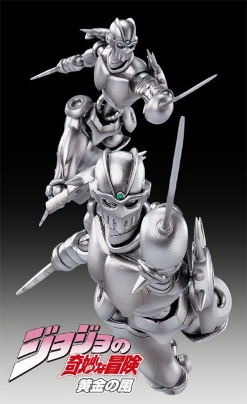 Medicos JoJo's Bizarre Adventure: Parte 5--Golden Wind: Estatua de Accion Super Silver Chariot - Imagen 5