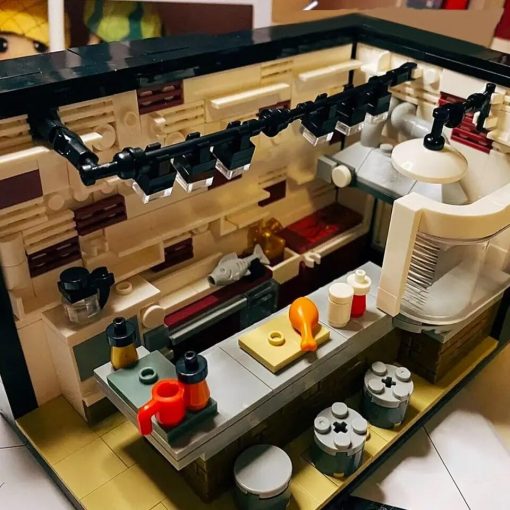 Set de bloques de construccion de General Jim's Pub and Restaurant City Toy Bricks - Nivel 2 - Set de bloques de construccion detallados increiblemente detallados - para adolescentes y adultos - Imagen 9