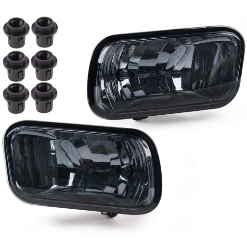Ensamblaje de Luces de Niebla Compatible con Dodge Ram 1500 2009-2012, Dodge Ram 2500 2010-2018 3500, Lente Ahumada con Tornillo