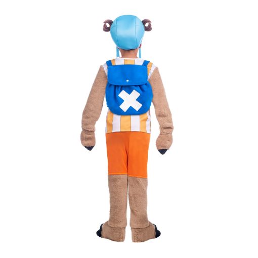Disfraz de Cosplay de Chopper de Mi Otro Yo para Ninos - Traje Oficial de Anime con Enterizo de Peluche, Camiseta, Pantalones, Botines, Diadema y Mochila para Comic-Con, Halloween y Mas - Imagen 5