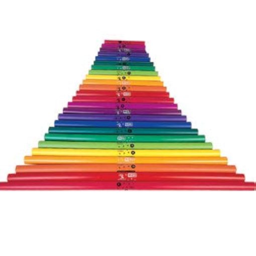 Juego completo de 32 piezas de Boomwhackers espectro completo