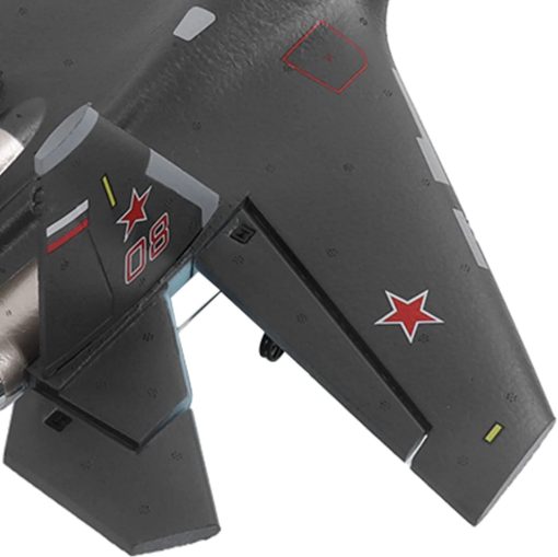 Avion RC PLRB TOYS Juguete de Avion de Control Remoto RTF 4CH Motor de Cola Brushless Funcion de Acrobacias 3D / 6D Jet SU35 con Modelo Hobby 2 Palanca de Acelerador Izquierda - Imagen 8
