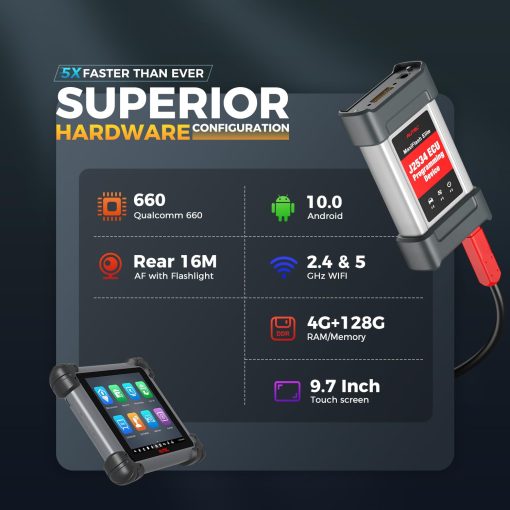 Escaner Autel MaxiSys MS908S PRO II con $60 MV108S, Programacion/Codificacion de ECU J2534 Igual que Elite II PRO, AutoScan 2.0, Actualizado de MK908P/ MS Elite/ MS908S Pro, 36+ Servicios, Pruebas Activas, FCA Autoautenticacion - Imagen 6