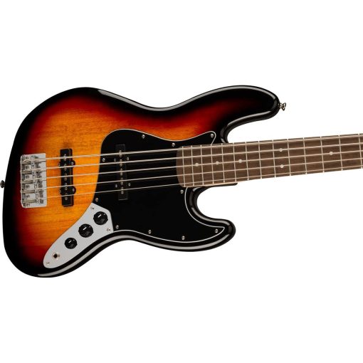 Bajo Jazz de 5 Cuerdas de la Serie Affinity de Squier, 3-Color Sunburst, Diapason de Laurel - Imagen 4