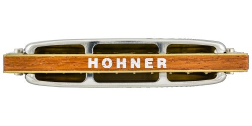 Armonica Hohner 532 Blues Harp MS - Clave de C con adhesivos de teclas, manual para principiantes de armonica y pano de pulido de Austin Bazaar - Imagen 3