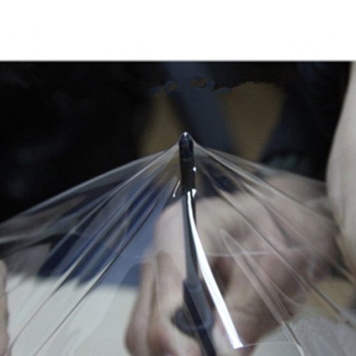 HOHOFILM Pelicula de Proteccion de Pintura para Automoviles Autoadhesiva de Vinilo Transparente de 60" x 20 pies con Autocuracion - Rollo Brillante