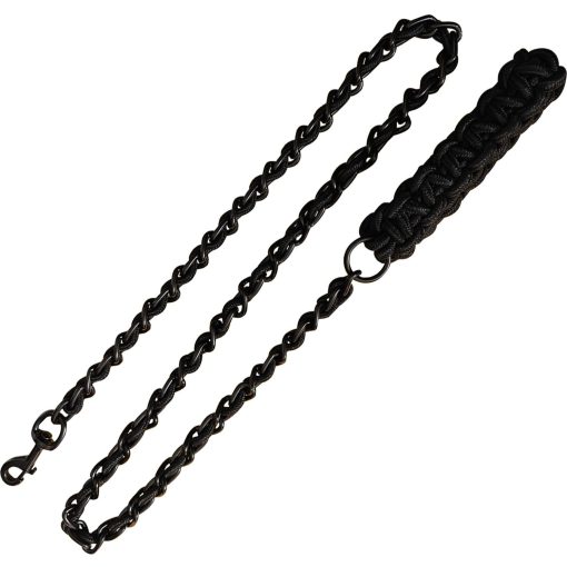 Correa Metalica para Perros con Collar de Entrenamiento Caminar Correas Pesadas Anti Mordida Cadena de Gancho para Perros Medianos y Grandes - Imagen 8