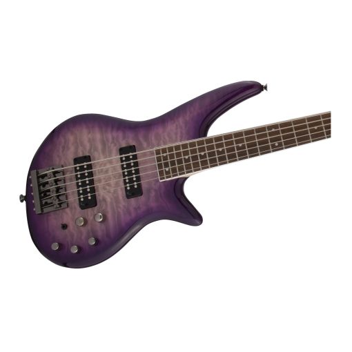 Bajo de 5 Cuerdas Jackson JS Series Spectra JS3QV, Purple Phaze, Diapason de Laurel - Imagen 7