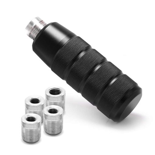 Increible AUTO (Negro) Palanca de cambios de marchas manual Racing JDM Stick para Mazda Tacoma STi Nismo 2004 Honda Accord Subaru Focus ST Miata Toyota Adaptadores Incluidos - Imagen 6