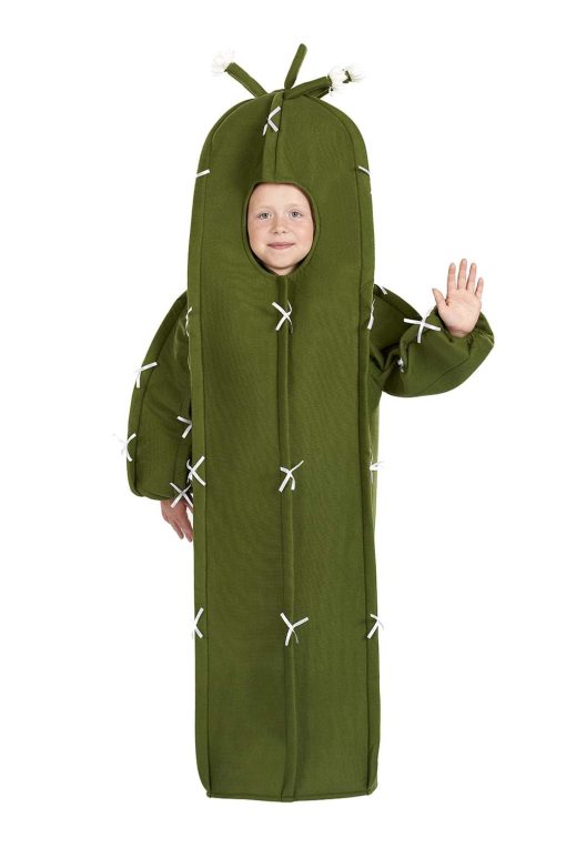 Disfraz de Cactus para Ninos | Disfraz de Una Pieza para Ninos | Talla unica para Tallas Hasta 10 Anos