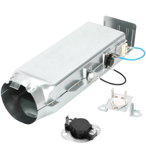 Elemento Calefactor de Secadora DC97-14486A con OEM DC96-00887A, Compatible con Secadora Samsung dv40j3000ew/a2 dv45h7000ew/a2 dve50r5400v/a3 dve50r5200w/a3, Reemplaza DC97-14486D DC97-08891A AP4342351 PS2432265 - Imagen 8