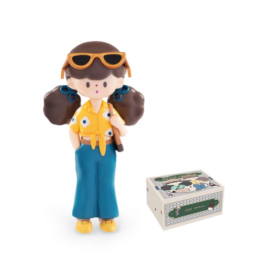 BEEMAI Molinta Serie de Chicas Retro 9PCs (Set de 9 Sin Repetir) Caja Sorpresa Disenos Lindos Figuras Coleccionables Regalos de Cumpleanos