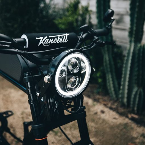 Kit de Faros LED KANEBILT Super73 con LED Osram 6000K y Mayor Salida de Haz - Faro Delantero Universal para S2, R, RX, Z Miami o ZX con 3 Opciones de Interruptor (Halo DRL) - Imagen 3