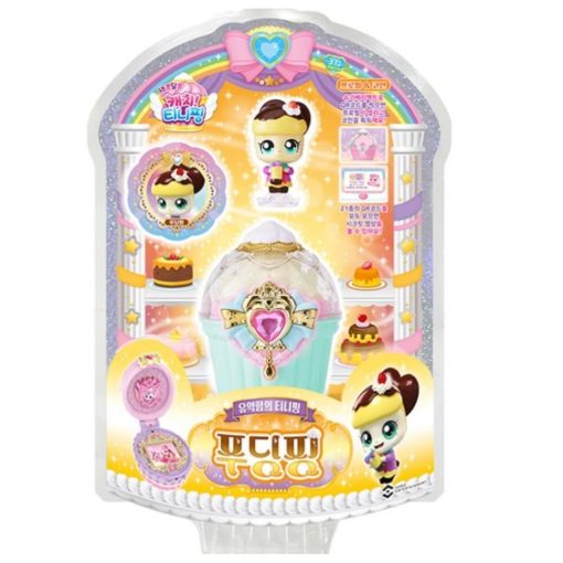 Figura de juguete en miniatura Dessert Catch Teenieping Season 4 Pudingping - Animacion coreana