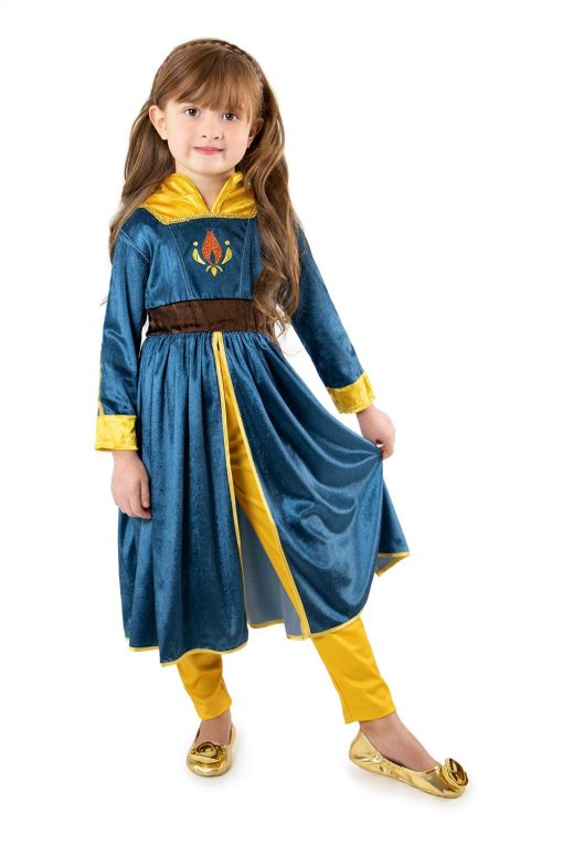 Disfraz de Princesa Alpina Deluxe de Little Adventures para Ninas con Tallas (Mediana de 3-5 anos) - Disfraz para Ninos Lavable a Maquina para Juego y Fiestas sin Brillo