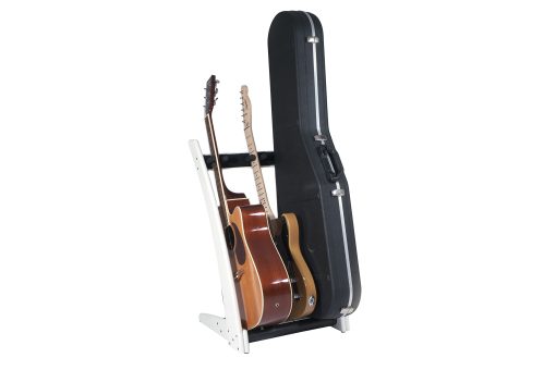 Ruach GR3 Curve 3 Way Soporte de Guitarra Personalizable para Guitarras y Fundas - Blanco - Imagen 2