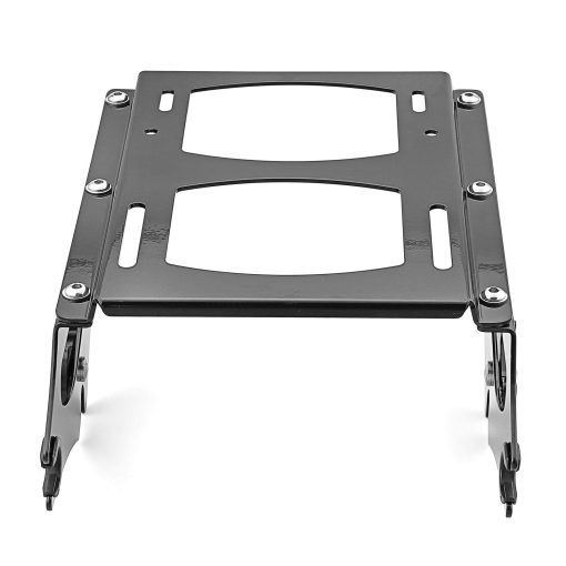 WeiSen Portaequipajes Trasero Desmontable para Harley Touring Road King Electra Road Street Glide 2009-2013 Negro Brillante - Imagen 3