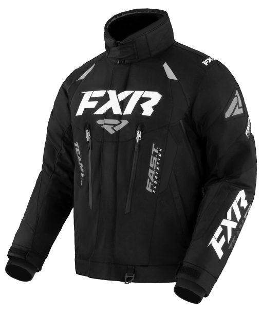 Chaqueta FXR Team FX para Hombre (Negro - Grande Extra Corto)