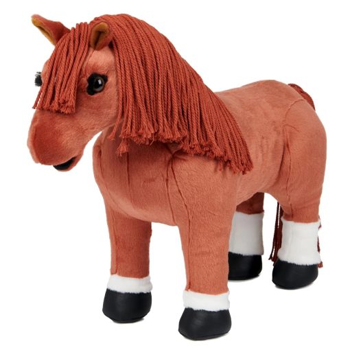 LeMieux Toy Pony Thomas - Pony Tostado Travieso - Pelaje Suave y Crin Trenzable - Juguete Educativo - Apto para 3 años +