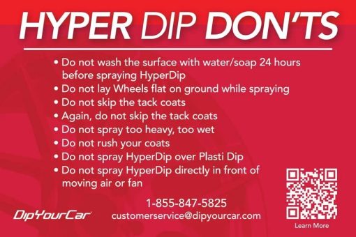 Kit de Pintura para Ruedas DipYourCar HyperDip, Set DIY de Pintura para Llantas, Capa de Inmersion para Automoviles Aromatizables, Proteccion Pelable para Rines de Coche, Pintura para Rines, Pintura de Saten Metalica en Aerosol - (Gris Antracita) - Imagen 9