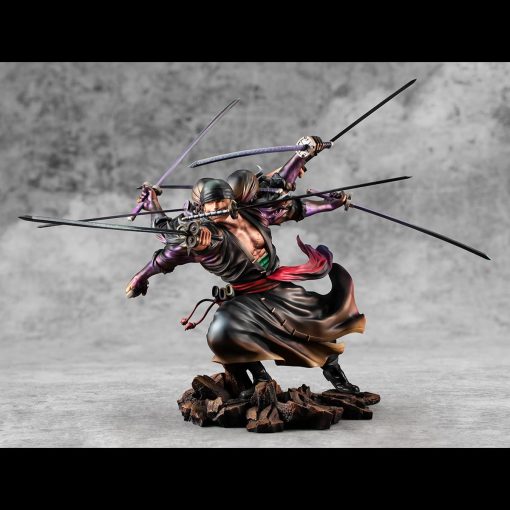 Megahouse - One Piece - WA-Maximum - Demon Spirit Kyuutou-ryuu Asura Roronoa Zoro (Limited), Figura Coleccionable de Portrait of Pirates - Imagen 2